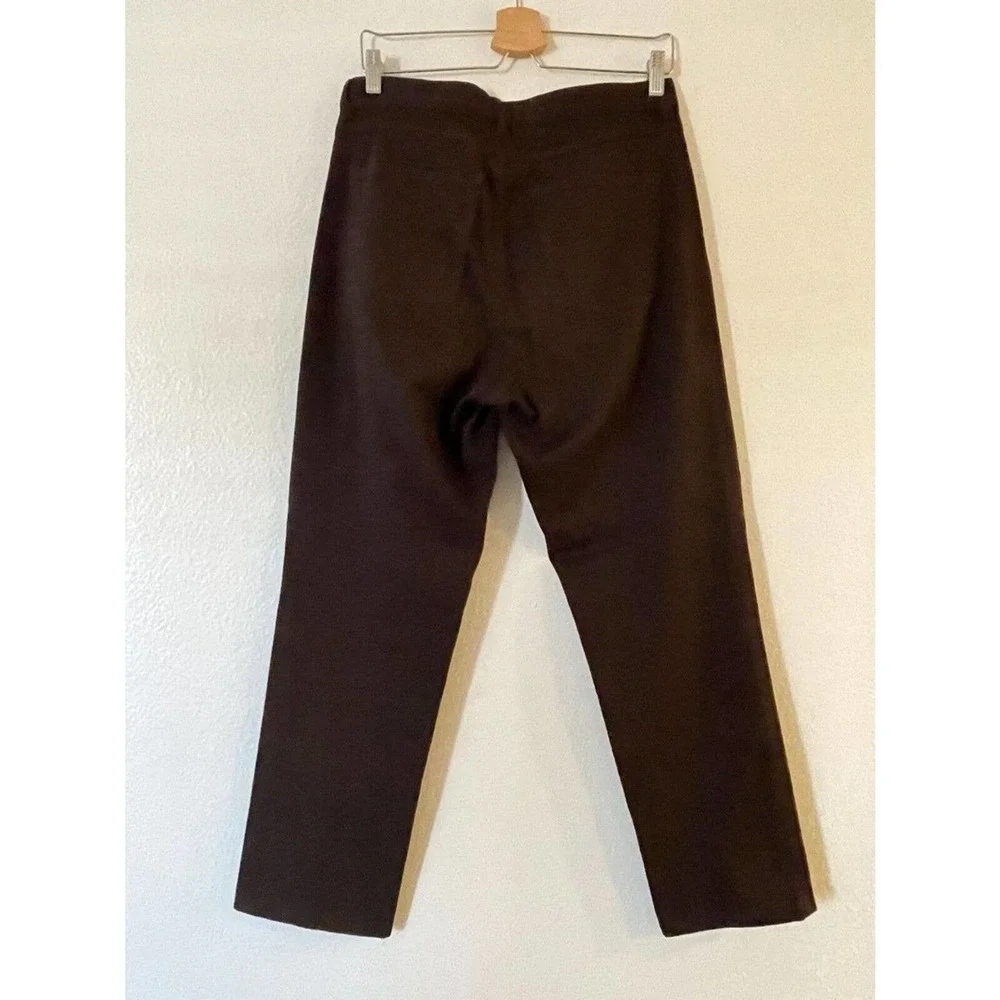 Banana Republic Mens Stretch Jeans 31R Brown Button Fly Straight 29